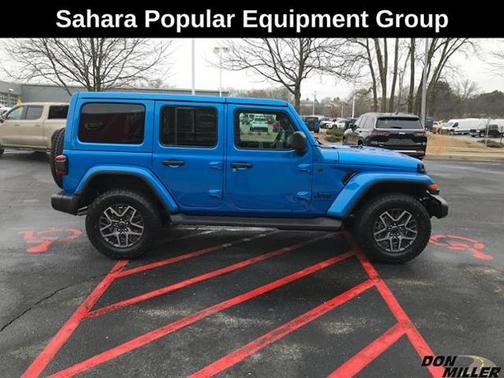 Hydro Blue Pearlcoat 2026 Jeep Wrangler Sahara