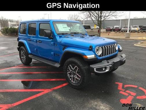 Hydro Blue Pearlcoat 2026 Jeep Wrangler Sahara