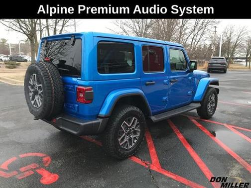 Hydro Blue Pearlcoat 2026 Jeep Wrangler Sahara