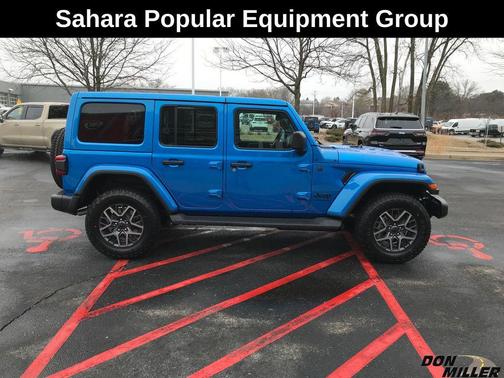 Hydro Blue Pearl 2026 Jeep Wrangler Sahara