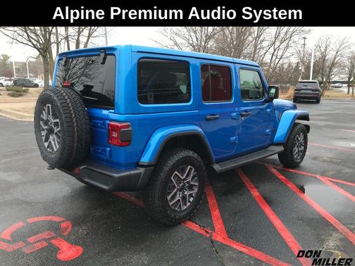 Hydro Blue Pearl 2026 Jeep Wrangler Sahara