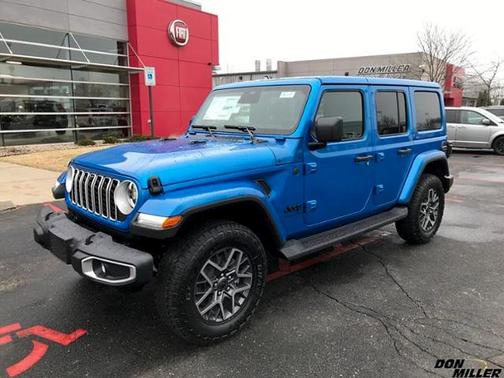 Hydro Blue Pearlcoat 2026 Jeep Wrangler Sahara