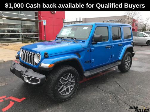 Hydro Blue Pearl 2026 Jeep Wrangler Sahara
