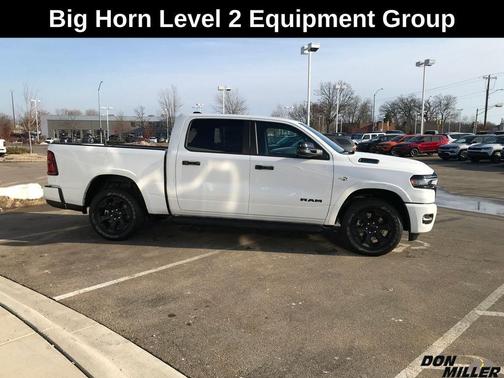 Bright White Clearcoat 2026 RAM 1500 Big Horn/Lone Star