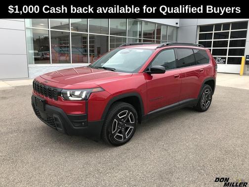 Red 2026 Jeep Cherokee LAREDO/LIMITED