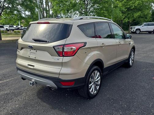 White Gold Metallic 2018 Ford Escape Titanium
