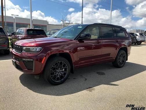 Velvet Red Pearlcoat 2026 Jeep Grand Cherokee L Summit 4x4