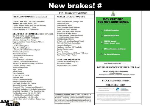 2019 Dodge Grand Caravan GT