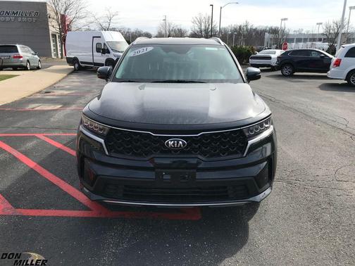 Gravity Blue 2021 Kia Sorento Hybrid S