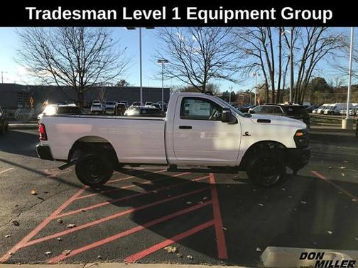 Bright White Clearcoat 2026 RAM 2500 Tradesman