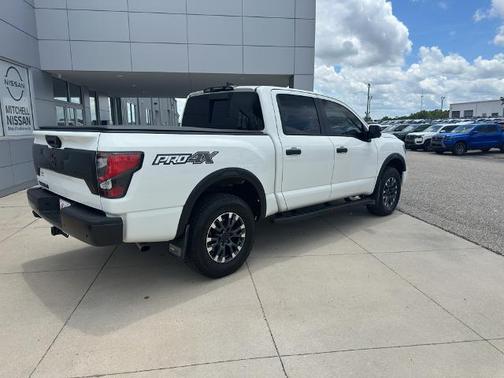Glacier White 2023 Nissan Titan PRO-4X