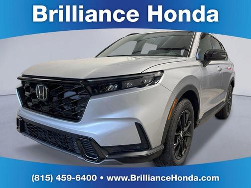 Silver 2026 Honda CR-V Hybrid Sport-L