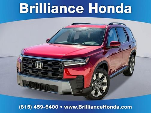 Radiant Red 2026 Honda Pilot Elite