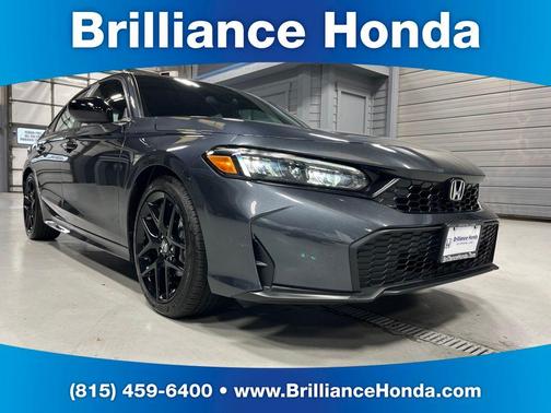 Meteorite Gray Metallic 2026 Honda Civic Sport