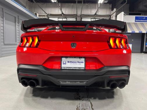 Race Red 2025 Ford Mustang Dark Horse
