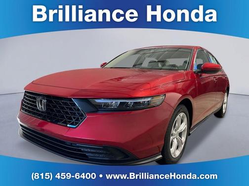 Radiant Red 2026 Honda Accord LX