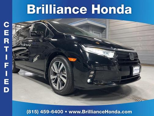 Crystal Black Pearl 2023 Honda Odyssey Touring