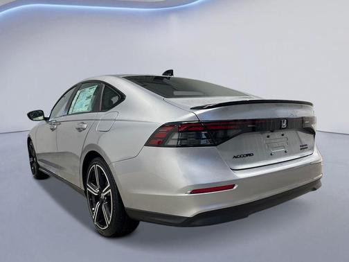 Silver 2026 Honda Accord Hybrid Sport