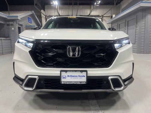 Platinum White Pearl 2024 Honda CR-V Hybrid Sport Touring