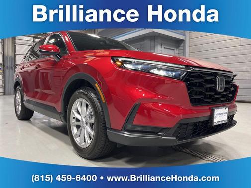 Radiant Red Metallic 2024 Honda CR-V EX