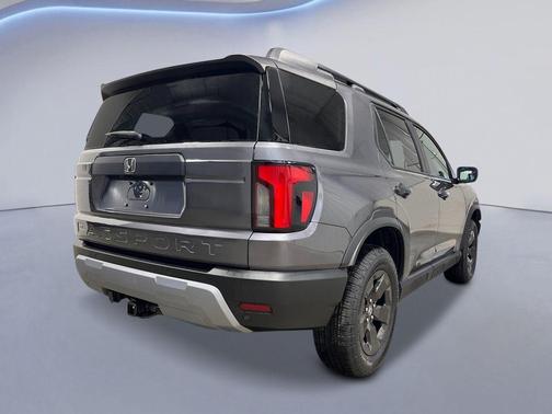 Modern Steel Metallic 2026 Honda Passport RTL Towing