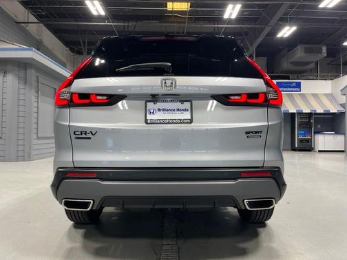 Solar Silver Metallic 2026 Honda CR-V Hybrid Sport Touring