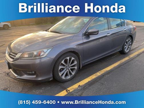 Modern Steel Metallic 2014 Honda Accord Sport