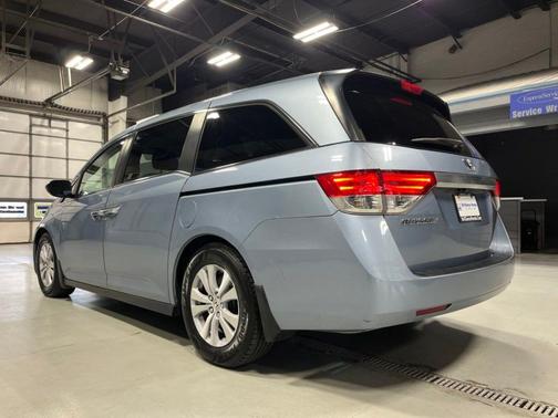 Blue 2014 Honda Odyssey EX-L