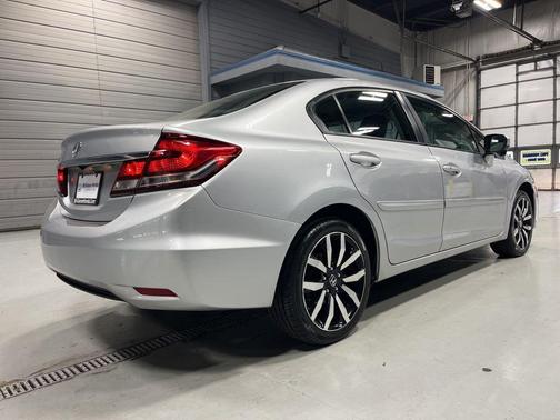 Alabaster Silver Metallic 2015 Honda Civic EX-L