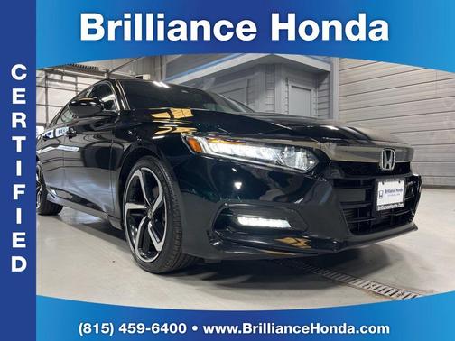 Crystal Black Pearl 2019 Honda Accord Sport