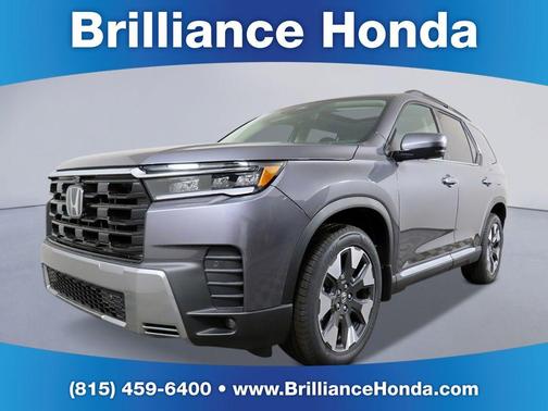 Modern Steel Metallic 2026 Honda Pilot Touring