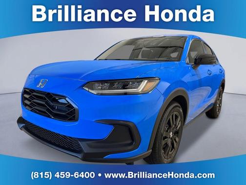 Blue 2027 Honda HR-V Sport