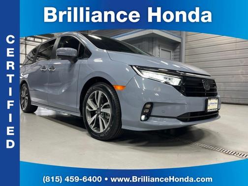 Sonic Gray Pearl 2024 Honda Odyssey Touring