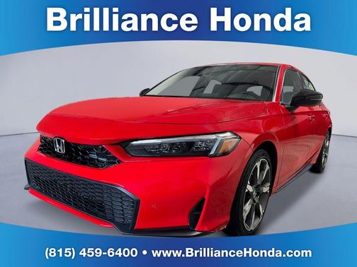 Rallye Red 2026 Honda Civic Hybrid Sport Touring