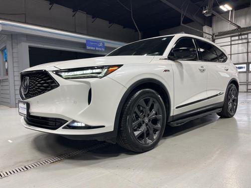 Platinum White Pearl 2022 Acura MDX A-Spec