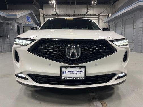 Platinum White Pearl 2022 Acura MDX A-Spec