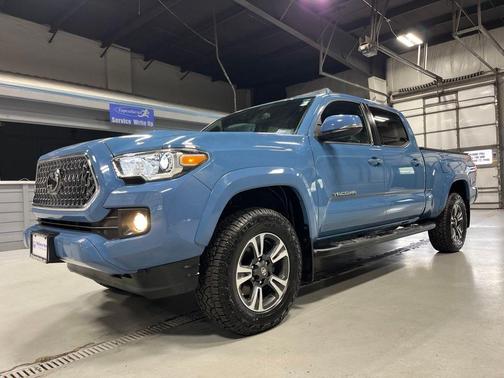 Cavalry Blue 2019 Toyota Tacoma TRD Sport