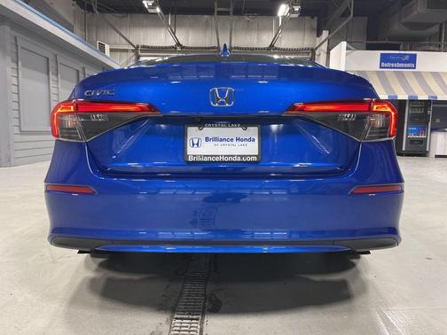 Aegean Blue Metallic 2023 Honda Civic EX