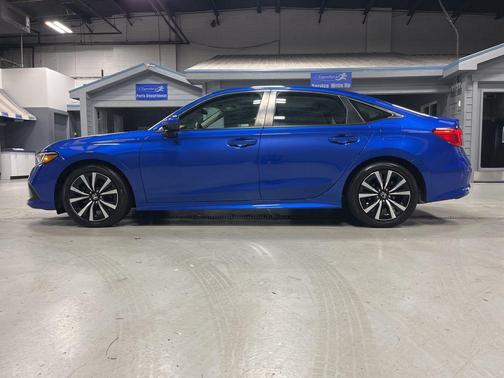 Aegean Blue Metallic 2023 Honda Civic EX