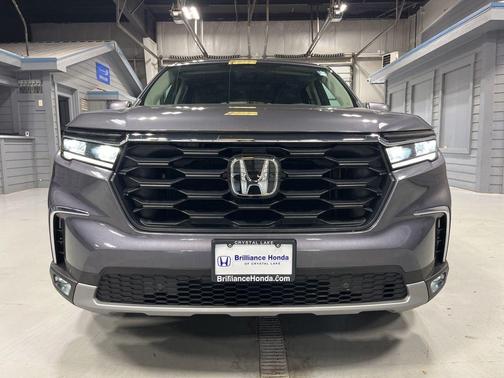Modern Steel Metallic 2023 Honda Pilot EX-L 8-Passenger