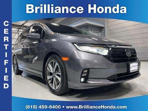 Modern Steel Metallic 2022 Honda Odyssey Touring