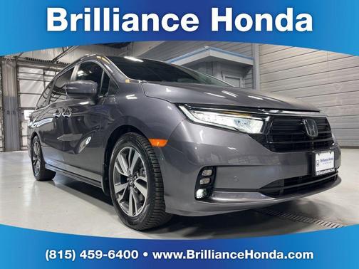 Modern Steel Metallic 2022 Honda Odyssey Touring