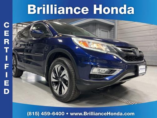Obsidian Blue Pearl 2016 Honda CR-V Touring