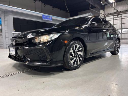 Crystal Black Pearl 2019 Honda Civic LX