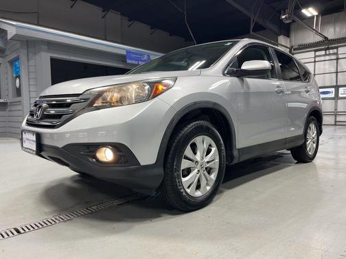 Alabaster Silver Metallic 2014 Honda CR-V EX