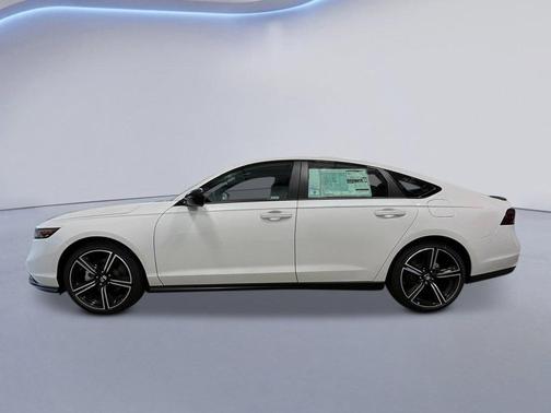 Platinum White 2026 Honda Accord Hybrid Sport