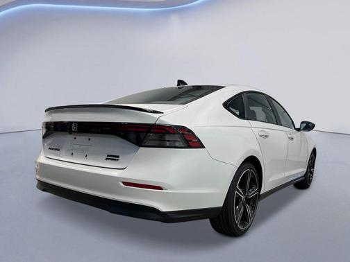 Platinum White 2026 Honda Accord Hybrid Sport