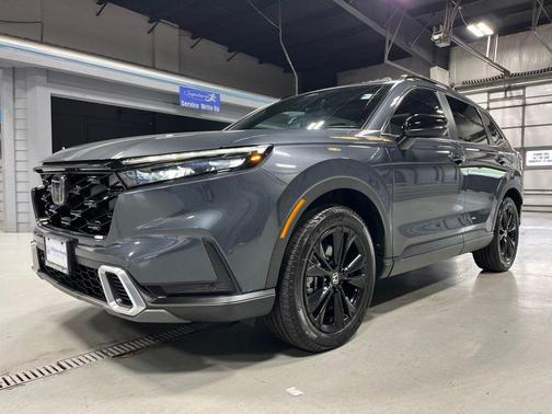 Meteorite Gray Metallic 2025 Honda CR-V Hybrid Sport Touring