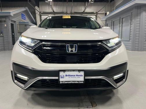 Platinum White Pearl 2022 Honda CR-V Hybrid Touring