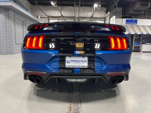 Atlas Blue Metallic 2022 Ford Mustang GT Premium